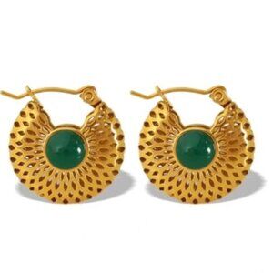 Lightweight cult gaia Earrings Elegant Chunky Hoops